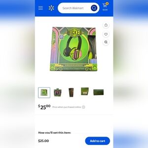 Wicked Wireless Headphones and Earbuds 3 Piece Set Nwt